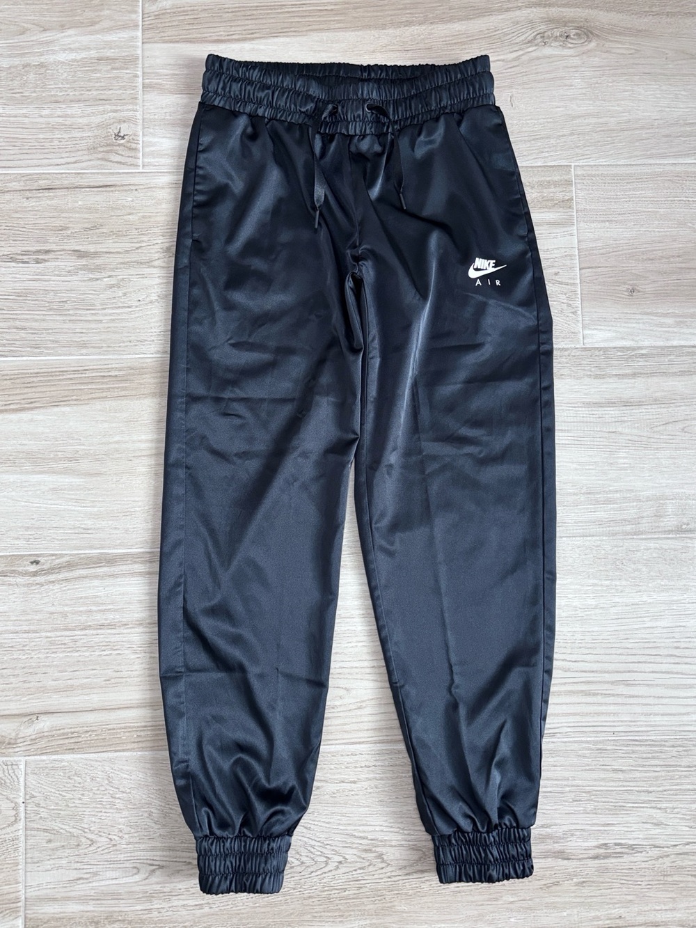 Nike Air Satin Track Pants Black Jogger Pants Joggers Women’s Size Small